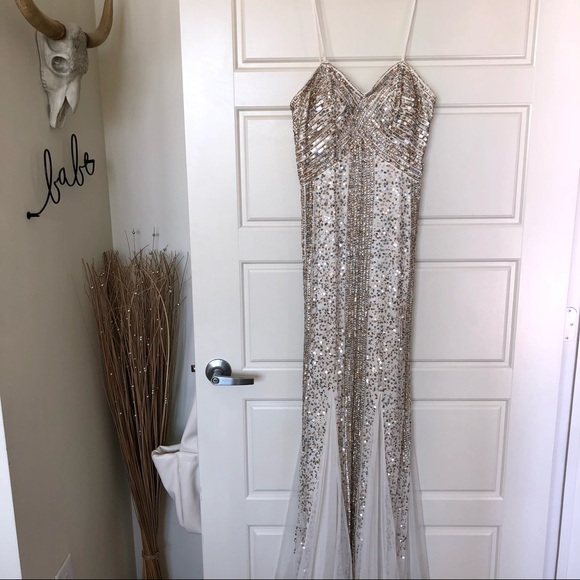 Sequin Joanna Chen Gown - Picture 7 of 8